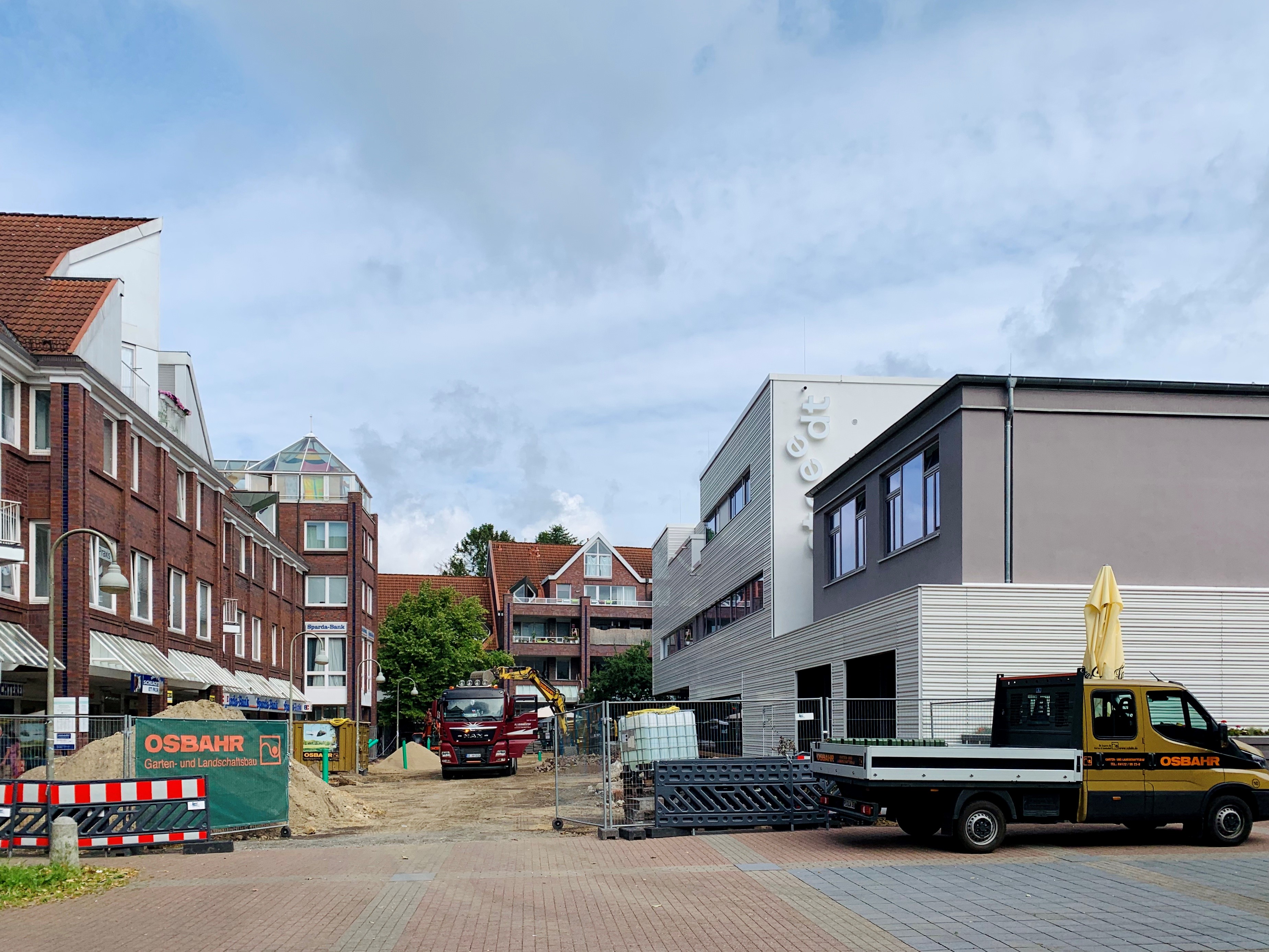 Entwurfsplan Neugestaltung Eidelstedter Marktplatz